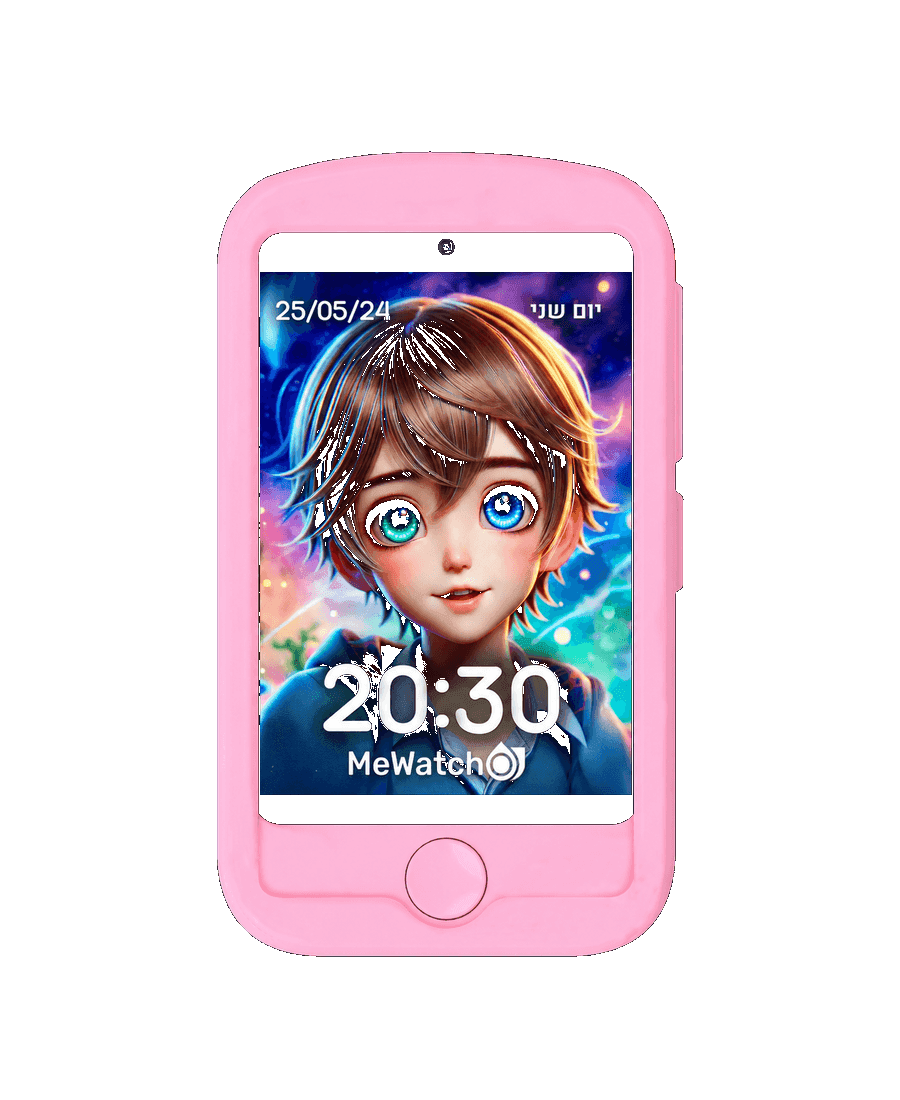 MeWatch FirstPhone — כיסוי ורוד · ליאו · אבירים